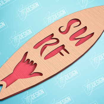 Intra απο ξύλο plywood 3mm-4mm πάχος σχεδίασης 3D Surf Cut  | CNC Δίασταση 30x20 cm INTRAFABR-99667490 - Image 8