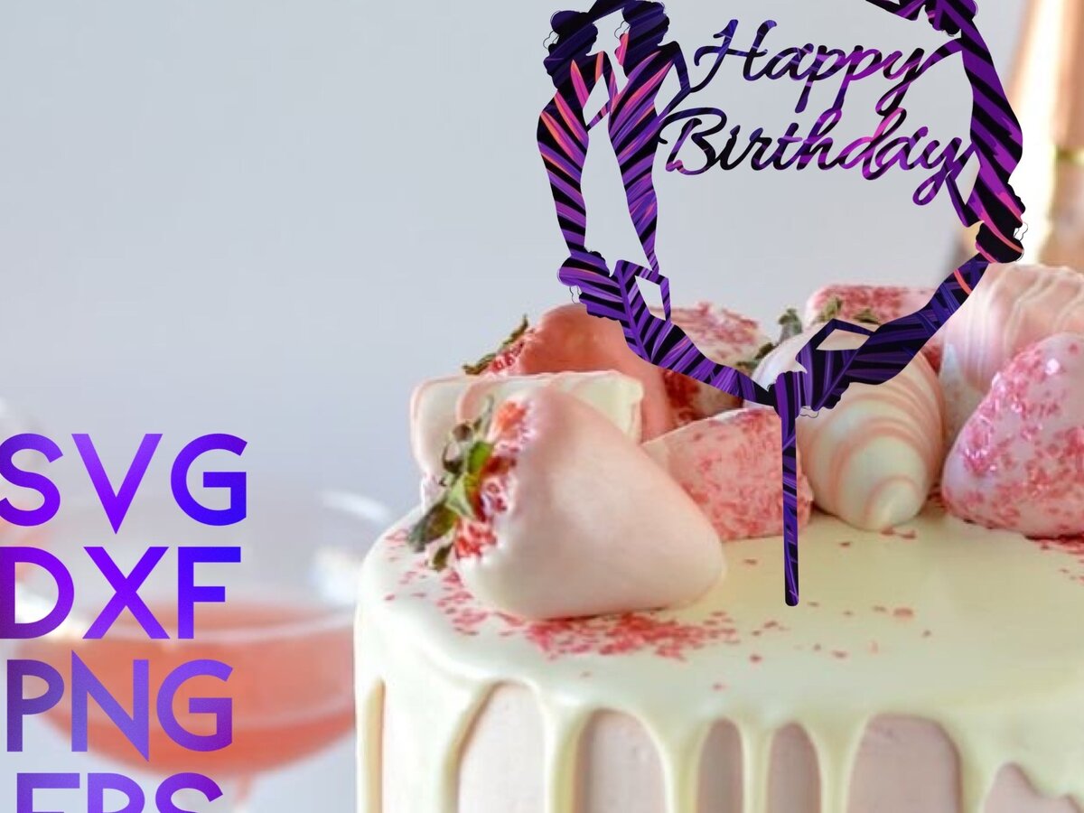 Intra απο ξύλο plywood 3mm-4mm πάχος 3D Fashion Girl Birthday Δίασταση 4000x4000 cm INTRAFABR-30672972 - Image 3