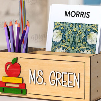 Intra απο ξύλο plywood 3mm-4mm πάχος 3D μολυβιών δασκάλου Δίασταση 30x20 cm INTRAFABR-120363085 - Image 9