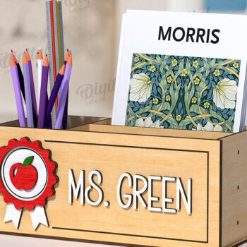 Intra απο ξύλο plywood 3mm-4mm πάχος 3D μολυβιών δασκάλου Δίασταση 30x20 cm INTRAFABR-120363085 - Image 11