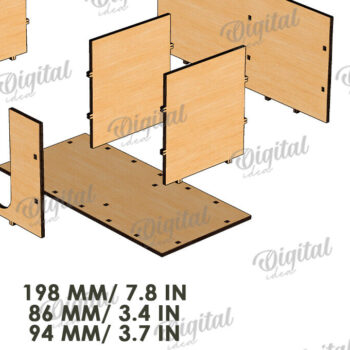 Intra απο ξύλο plywood 3mm-4mm πάχος 3D μολυβιών δασκάλου Δίασταση 30x20 cm INTRAFABR-120363085 - Image 13
