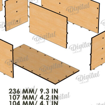 Intra απο ξύλο plywood 3mm-4mm πάχος 3D μολυβιών δασκάλου Δίασταση 30x20 cm INTRAFABR-120363085 - Image 14
