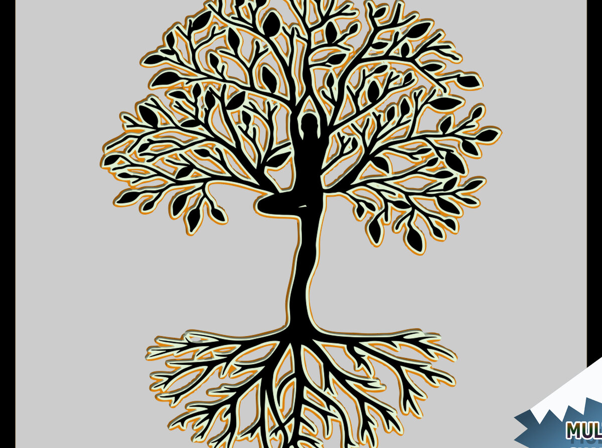Intra απο ξύλο plywood 3mm-4mm πάχος Πρότυπο 3D Tree of Life Shadowbox Δίασταση 6x6 cm INTRAFABR-9643152 - Image 2