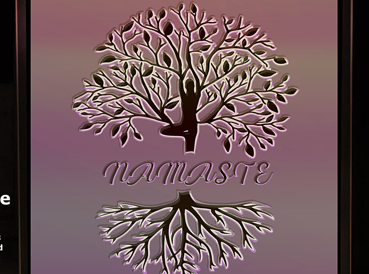 Intra απο ξύλο plywood 3mm-4mm πάχος Πρότυπο 3D Tree of Life Shadowbox Δίασταση 6x6 cm INTRAFABR-9643152 - Image 3