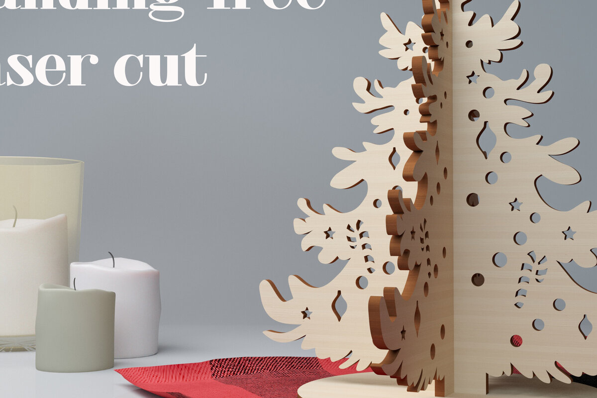 Intra απο ξύλο plywood 3mm-4mm πάχος Τρισδιάστατη Ξύλινη Διακόσμηση Κοπή  Δίασταση 30x20 cm INTRAFABR-79756963 - Image 1