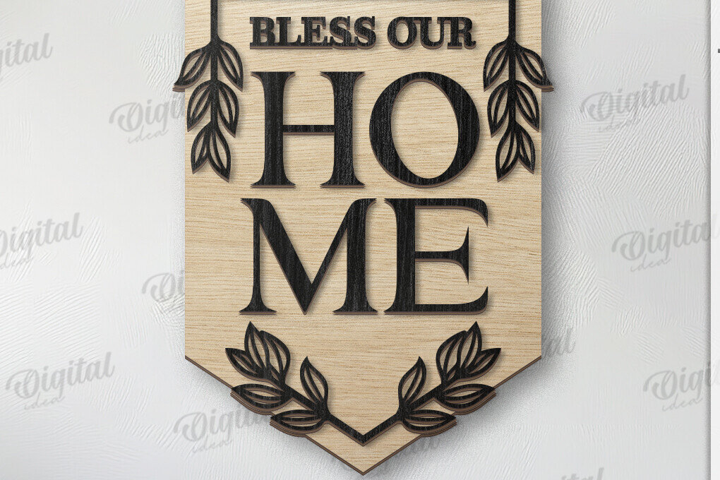 Intra απο ξύλο plywood 3mm-4mm πάχος 3D ξύλινη πινακίδα για το σπίτι Δίασταση 30x20 cm INTRAFABR-120713064