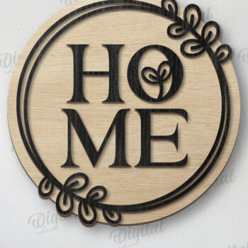 Intra απο ξύλο plywood 3mm-4mm πάχος 3D ξύλινη πινακίδα για το σπίτι Δίασταση 30x20 cm INTRAFABR-120712860 - Image 1