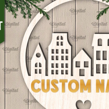 Intra απο ξύλο plywood 3mm-4mm πάχος Δέσμη κοπής με λέιζερ 3D ξύλινων σπιτιών Δίασταση 6x6 cm INTRAFABR-107561050 - Image 12