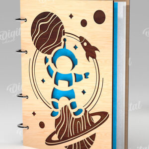 Intra απο ξύλο plywood 3mm-4mm πάχος 3D ξύλινο σημειωματάριο σχέδιο κοπής με λέιζερ Δίασταση 30x20 cm INTRAFABR-110909375