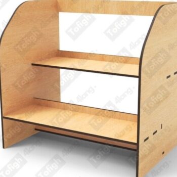 Intra απο ξύλο plywood 3mm-4mm πάχος Σχεδιασμός επιτραπέζιου οργανωτή 3 χιλιοστών Δίασταση 30x20 cm INTRAFABR-123784265 - Image 1