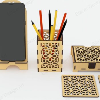 Intra απο ξύλο plywood 3mm-4mm πάχος 4 τμχ Cut  Δίασταση 15x15 cm INTRAFABR-74921529 - Image 2