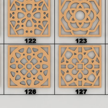 Intra απο ξύλο plywood 3mm-4mm πάχος 40 Coaster AI Cut 161 Δίασταση 30x20 cm INTRAFABR-55958074 - Image 2