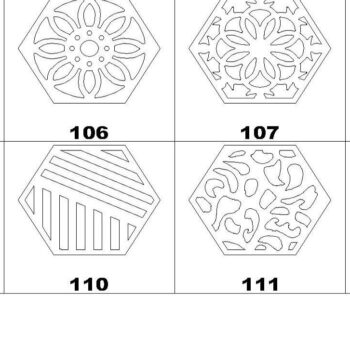 Intra απο ξύλο plywood 3mm-4mm πάχος 40 σουβέρ Δίασταση 15x15 cm INTRAFABR-37088102 - Image 4