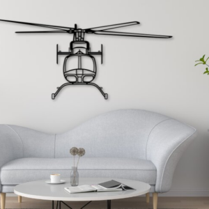 Intra απο ξύλο plywood 3mm-4mm πάχος 407 Helicopter, Aircraft Silhouette Δίασταση 15x15 cm INTRAFABR-109730275