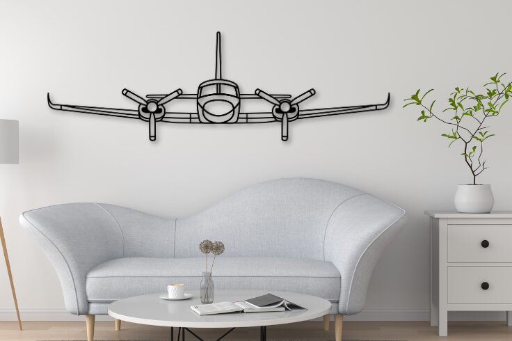 Intra απο ξύλο plywood 3mm-4mm πάχος 421 Airplane Silhouette, κοπής με λέιζερ Δίασταση 15x15 cm INTRAFABR-109730255