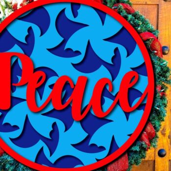 Intra απο ξύλο plywood 3mm-4mm πάχος 45 Χριστουγεννιάτικο στολίδι Δέσμη κοπής με λέιζερ Δίασταση 8x8 cm INTRAFABR-38543103 - Image 5