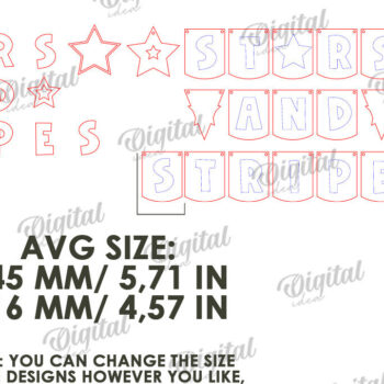 Intra απο ξύλο plywood 3mm-4mm πάχος 4 Ιουλίου Banner . Διακόσμηση σπιτιού Δίασταση 30x20 cm INTRAFABR-121905154 - Image 2