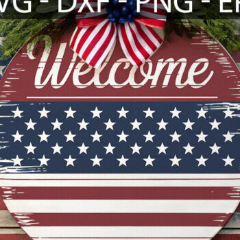 Intra απο ξύλο plywood 3mm-4mm πάχος Decor Sign Maker 4th of July Δίασταση 30x20 cm INTRAFABR-118853027 - Image 5