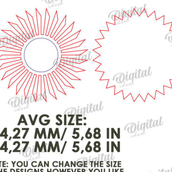 Intra απο ξύλο plywood 3mm-4mm πάχος Διακόσμηση πάρτι 4 Ιουλίου Δίασταση 15x15 cm INTRAFABR-122535807 - Image 2