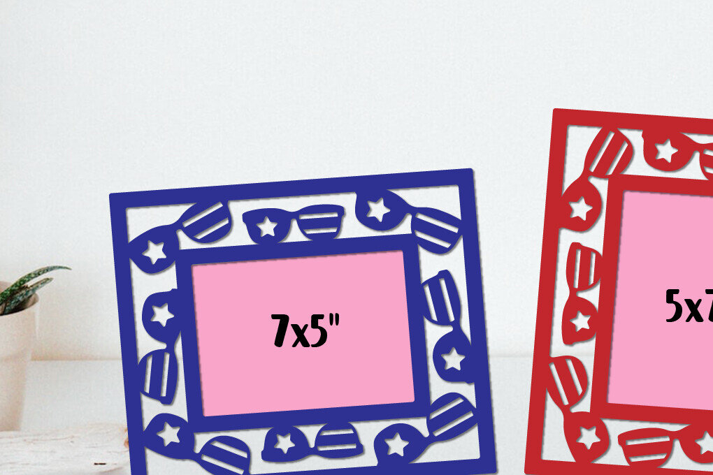 Intra απο ξύλο plywood 3mm-4mm πάχος αποκοπής κορνίζες 4 Ιουλίου Δίασταση 30x20 cm INTRAFABR-121327871