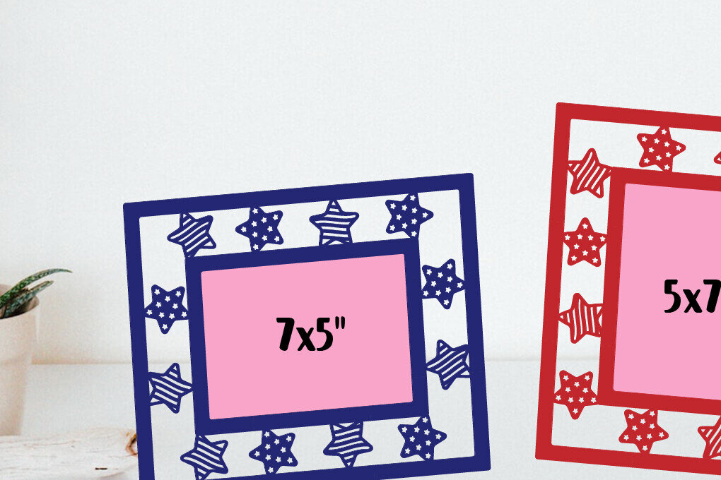 Intra απο ξύλο plywood 3mm-4mm πάχος αποκοπής κορνίζες 4 Ιουλίου Δίασταση 30x20 cm INTRAFABR-120687993