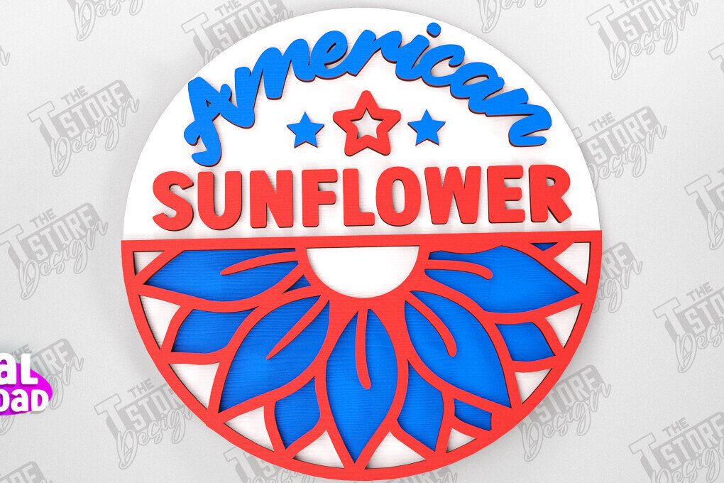 Intra απο ξύλο plywood 3mm-4mm πάχος Στρογγυλή πινακίδα 4ης Ιουλίου | Πατριωτικό σημάδι Δίασταση 30x20 cm INTRAFABR-98475756