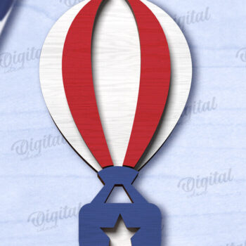 Intra απο ξύλο plywood 3mm-4mm πάχος Διακόσμησης Δίσκων 4ης Ιουλίου Δίασταση 30x20 cm INTRAFABR-122002082 - Image 11