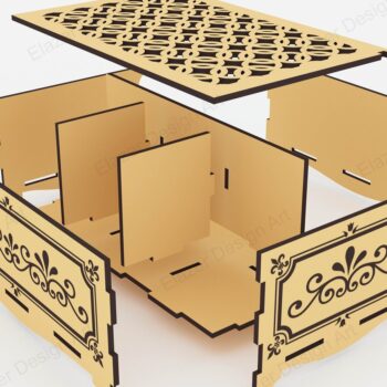 Intra απο ξύλο plywood 3mm-4mm πάχος 5 τμχ Cut  Δίασταση 7x1 cm INTRAFABR-74921588 - Image 6