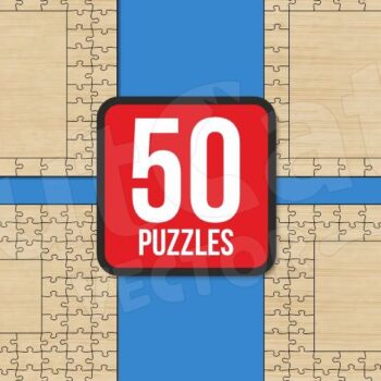 Intra απο ξύλο plywood 3mm-4mm πάχος 50 Παζλ φωτογραφιών κοπής με λέιζερ Δίασταση 20x20 cm INTRAFABR-119386005 - Image 3