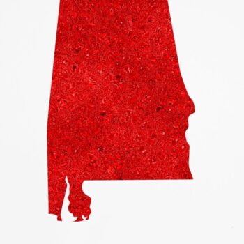 Intra απο ξύλο plywood 3mm-4mm πάχος 50 Ηνωμένες Πολιτείες Red Glitter Χάρτης Δίασταση 30x20 cm INTRAFABR-11755304 - Image 3