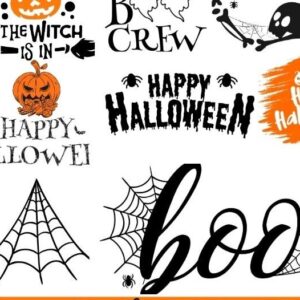 Intra απο ξύλο plywood 3mm-4mm πάχος 53 Halloween + Δίασταση 15x15 cm INTRAFABR-123107686