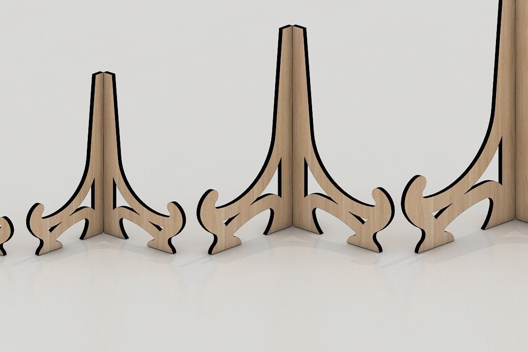 Intra απο ξύλο plywood 3mm-4mm πάχος Cut  5mm Holder Photo 017 Δίασταση 5x5 cm INTRAFABR-34296781