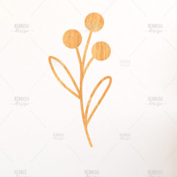 Intra απο ξύλο plywood 3mm-4mm πάχος 6 Botanical Florals Wall Art Δίασταση 40x40 cm INTRAFABR-124968784 - Image 2