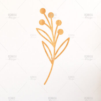 Intra απο ξύλο plywood 3mm-4mm πάχος 6 Botanical Florals Wall Art Δίασταση 40x40 cm INTRAFABR-124968784 - Image 5
