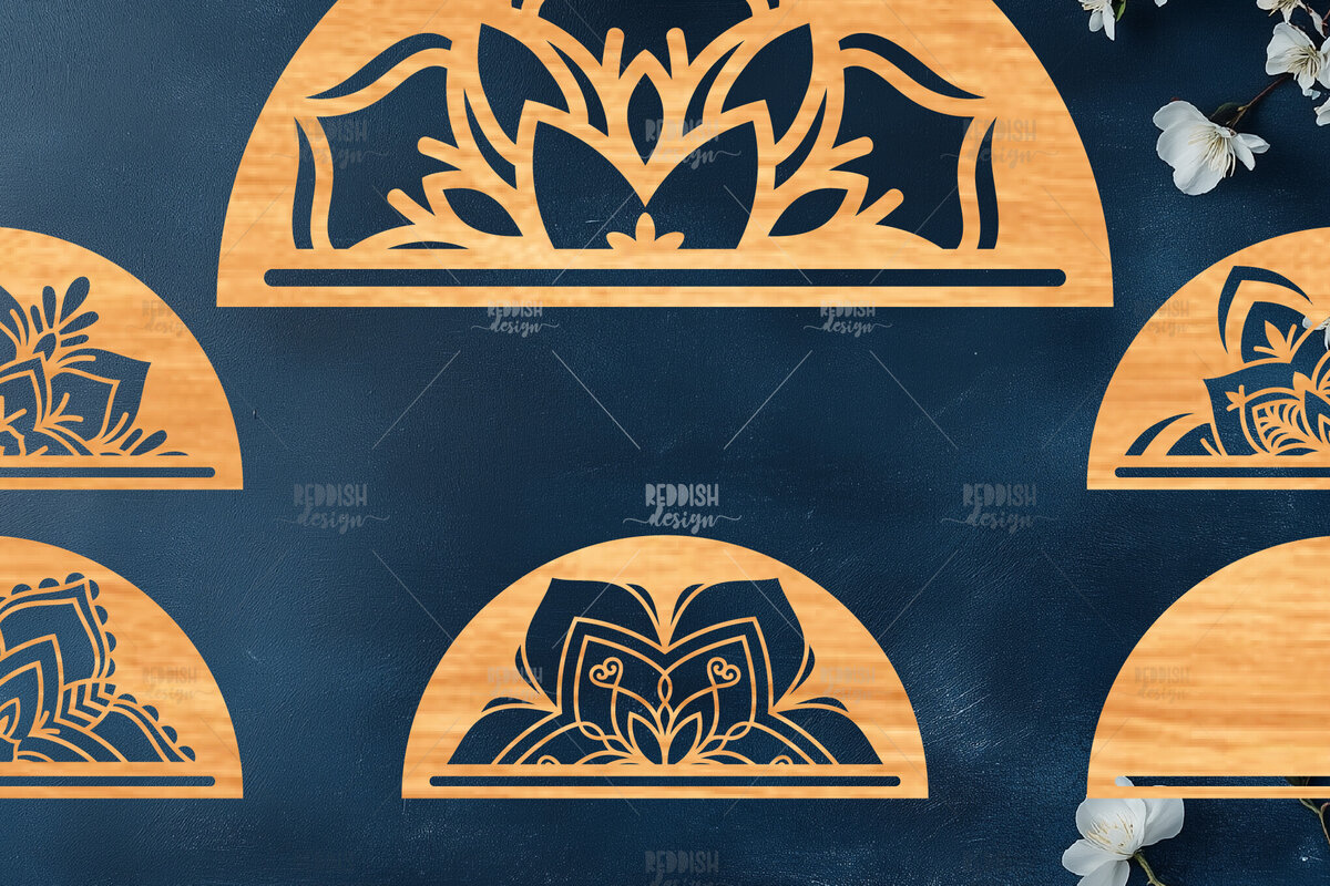 Intra απο ξύλο plywood 3mm-4mm πάχος 6 Macrame Holder Cut  Δίασταση 15x15 cm INTRAFABR-119592127