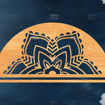 Intra απο ξύλο plywood 3mm-4mm πάχος 6 Macrame Holder Cut  Δίασταση 15x15 cm INTRAFABR-119592127 - Image 5
