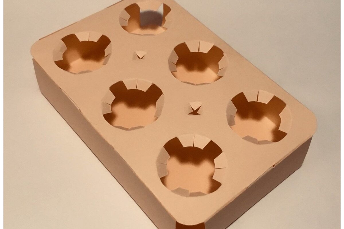 Intra απο ξύλο plywood 3mm-4mm πάχος 6 θήκη συσκευασίας Δίασταση 15x15 cm INTRAFABR-33090785 - Image 4