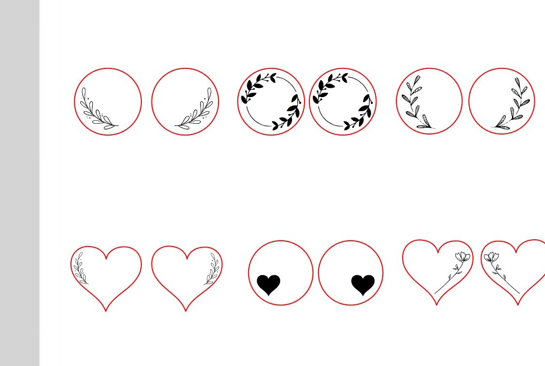 Intra απο ξύλο plywood 3mm-4mm πάχος Σκουλαρίκι με 6 ζευγάρια φλοράλ και καρφιά Δίασταση 5x5 cm INTRAFABR-7972674