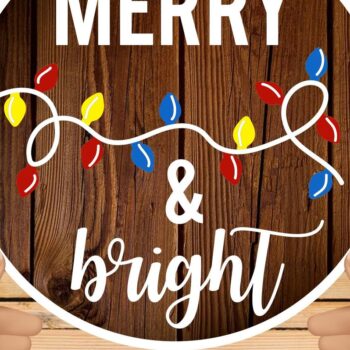 Intra απο ξύλο plywood 3mm-4mm πάχος 6 Στρογγυλή δέσμη Χριστουγεννιάτικων πινακίδων Δίασταση 15x15 cm INTRAFABR-37825338 - Image 3