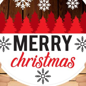 Intra απο ξύλο plywood 3mm-4mm πάχος 6 Στρογγυλή δέσμη Χριστουγεννιάτικων πινακίδων Δίασταση 15x15 cm INTRAFABR-37825338 - Image 5