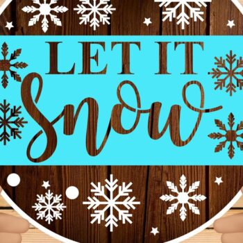 Intra απο ξύλο plywood 3mm-4mm πάχος 6 Στρογγυλή δέσμη Χριστουγεννιάτικων πινακίδων Δίασταση 15x15 cm INTRAFABR-37825338 - Image 7