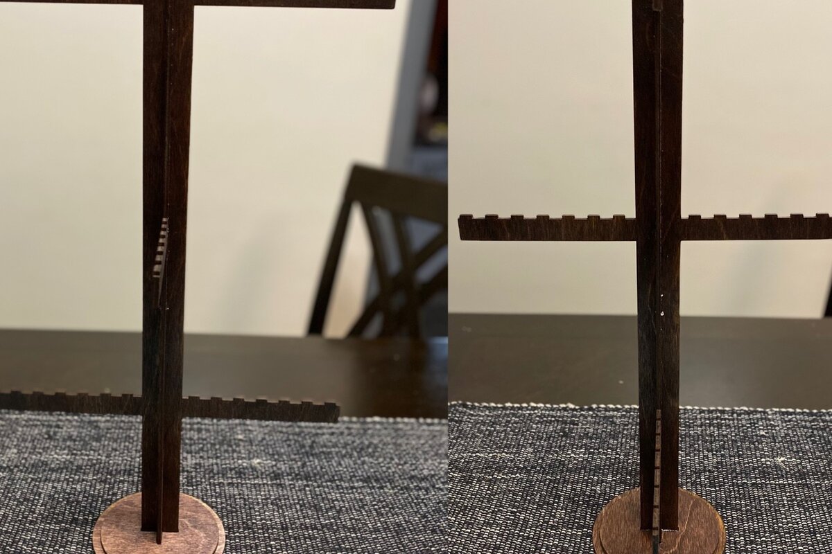 Intra απο ξύλο plywood 3mm-4mm πάχος Λέιζερ Display Keychain 6 επιπέδων Δίασταση 6x6 cm INTRAFABR-28446083