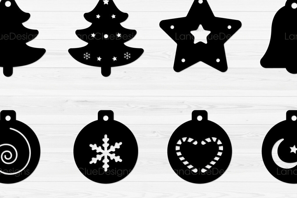 Intra απο ξύλο plywood 3mm-4mm πάχος 8 Ετικέτες χριστουγεννιάτικων δώρων Cut  Δίασταση 15x15 cm INTRAFABR-69567733