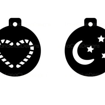 Intra απο ξύλο plywood 3mm-4mm πάχος 8 Ετικέτες χριστουγεννιάτικων δώρων Cut  Δίασταση 15x15 cm INTRAFABR-69567733 - Image 5