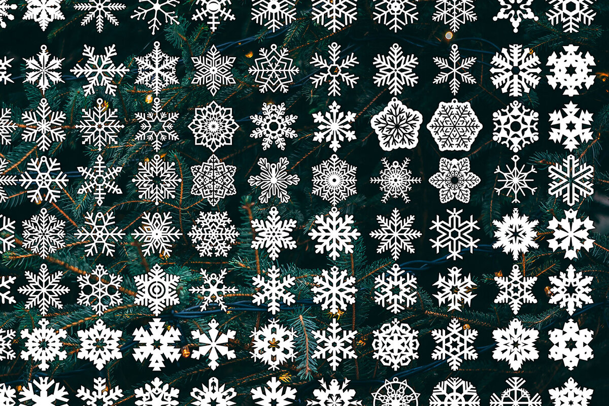 Intra απο ξύλο plywood 3mm-4mm πάχος 96 τμχ Χριστουγεννιάτικο Στολίδι Δίασταση 3x3 cm INTRAFABR-84589273