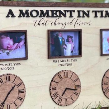 Intra απο ξύλο plywood 3mm-4mm πάχος A Moment in Time Frame- File Δίασταση 20x30 cm INTRAFABR-25302562 - Image 1