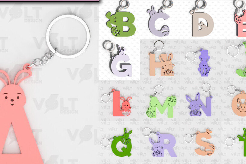 Intra απο ξύλο plywood 3mm-4mm πάχος Πασχαλινή Αλφάβητο Αλφάβητο Δίασταση 20x30 cm INTRAFABR-91500953