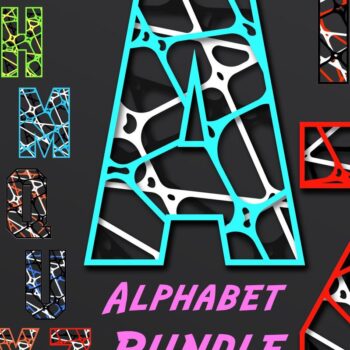 Intra απο ξύλο plywood 3mm-4mm πάχος Αφηρημένο χαρτί δέσμης αλφαβήτου/λέιζερ Δίασταση 40x40 cm INTRAFABR-34243520 - Image 1