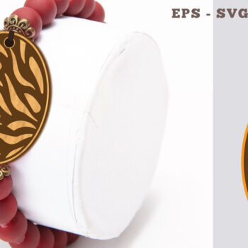 Intra απο ξύλο plywood 3mm-4mm πάχος Αφηρημένο μοτίβο βραχιόλι κοπής με λέιζερ Δίασταση 5x5 cm INTRAFABR-104773121 - Image 1