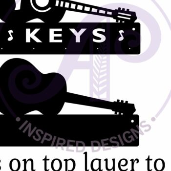 Intra απο ξύλο plywood 3mm-4mm πάχος Σχέδια κλειδαριάς ακουστικής κιθάρας Δίασταση 12x12 cm INTRAFABR-123118091 - Image 3